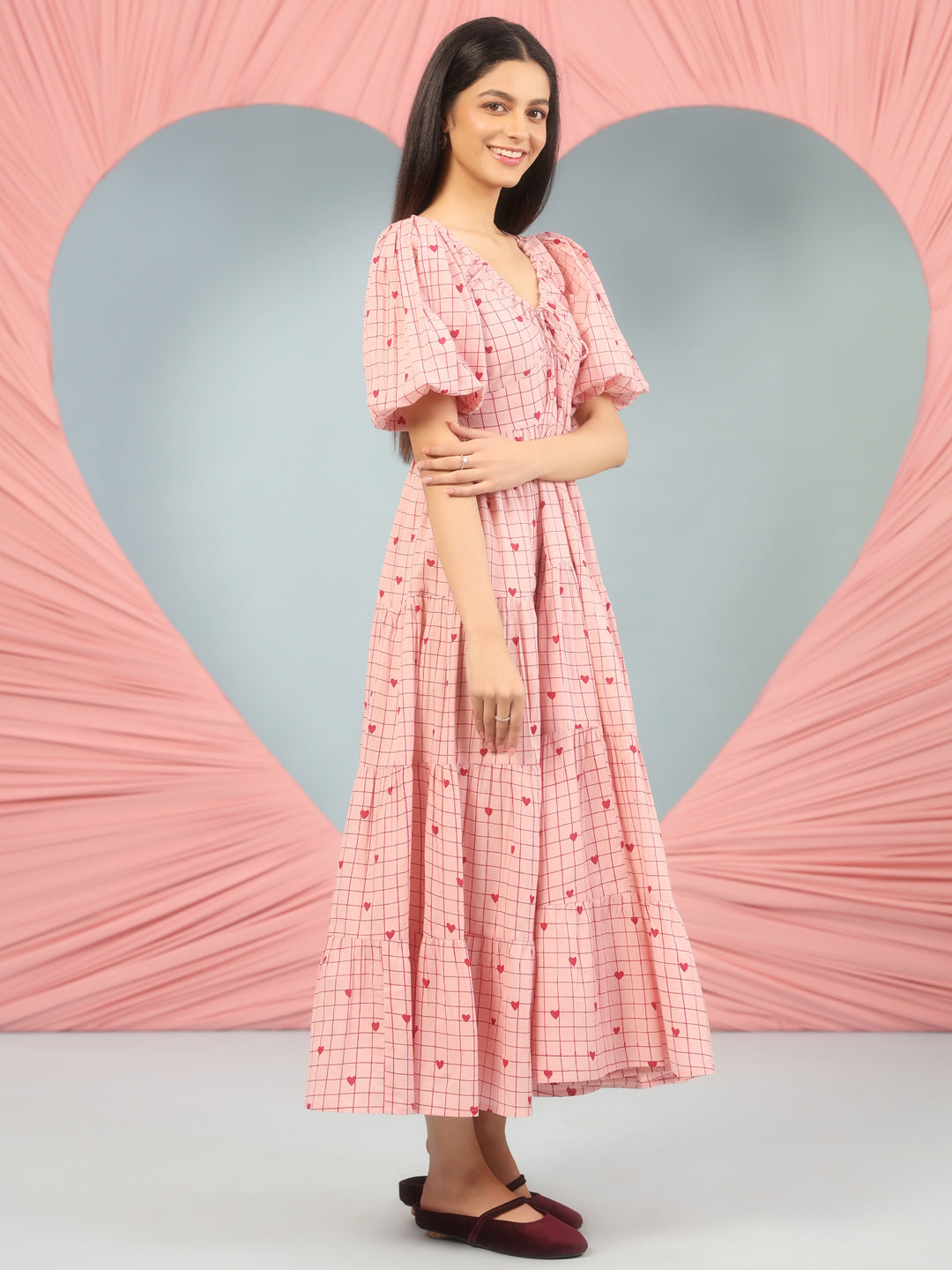 Women's Printed Tier Dress