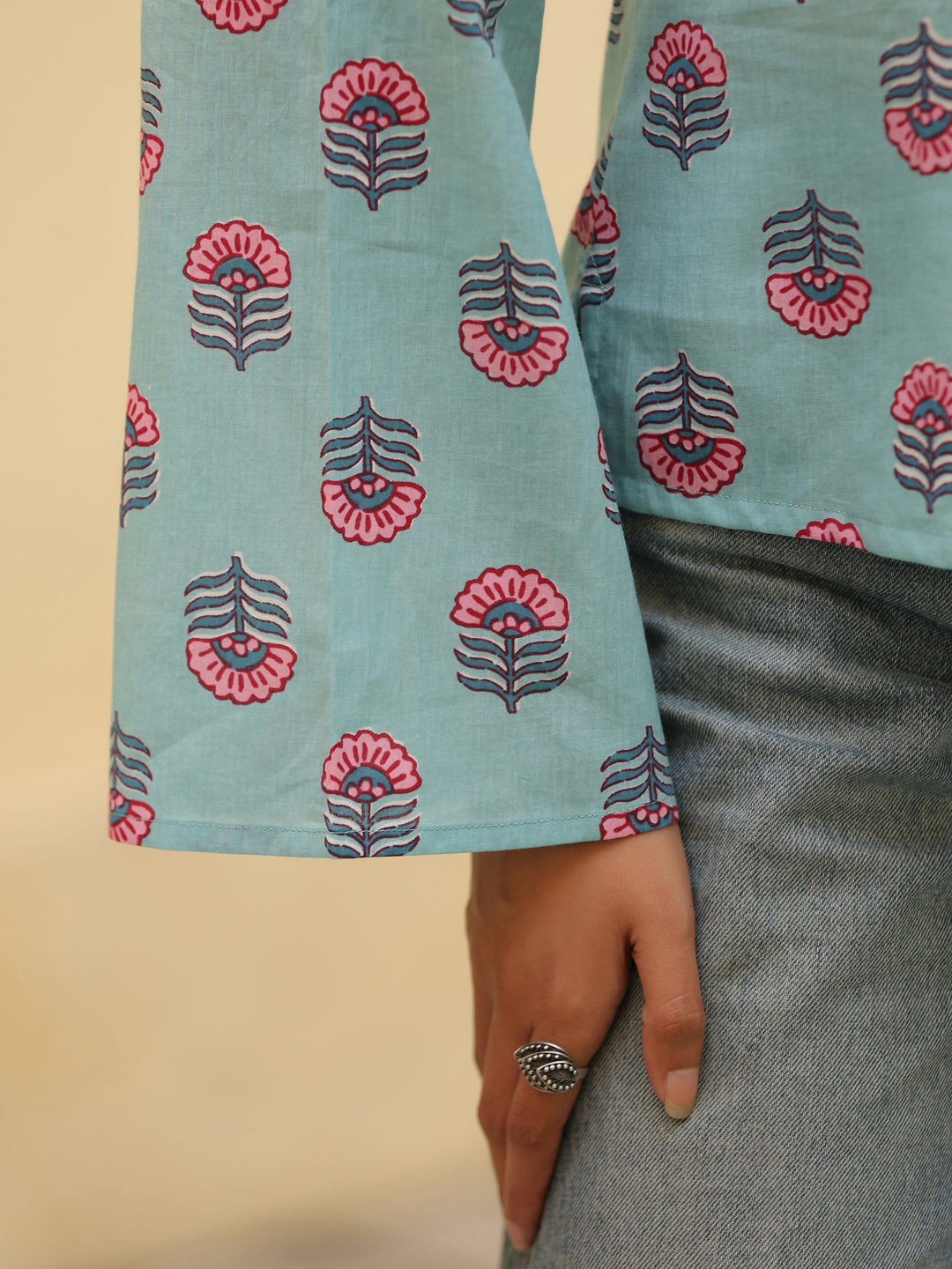 Women's Cotton Printed Top