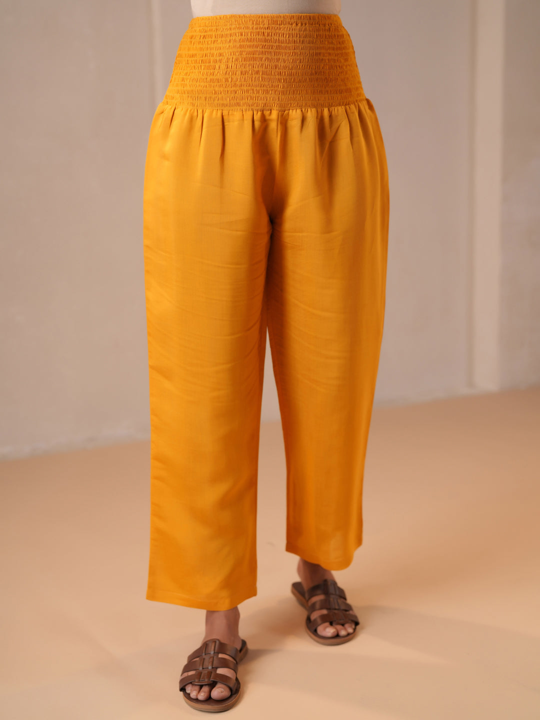 Women's Yellow Maternity Kurta Sets