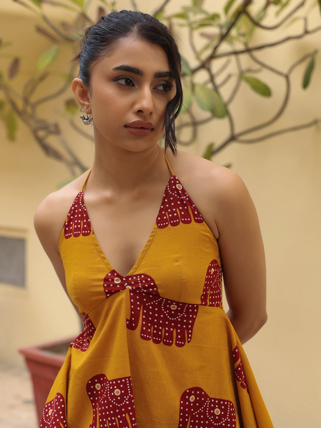 Women's Halter Neck Kurti