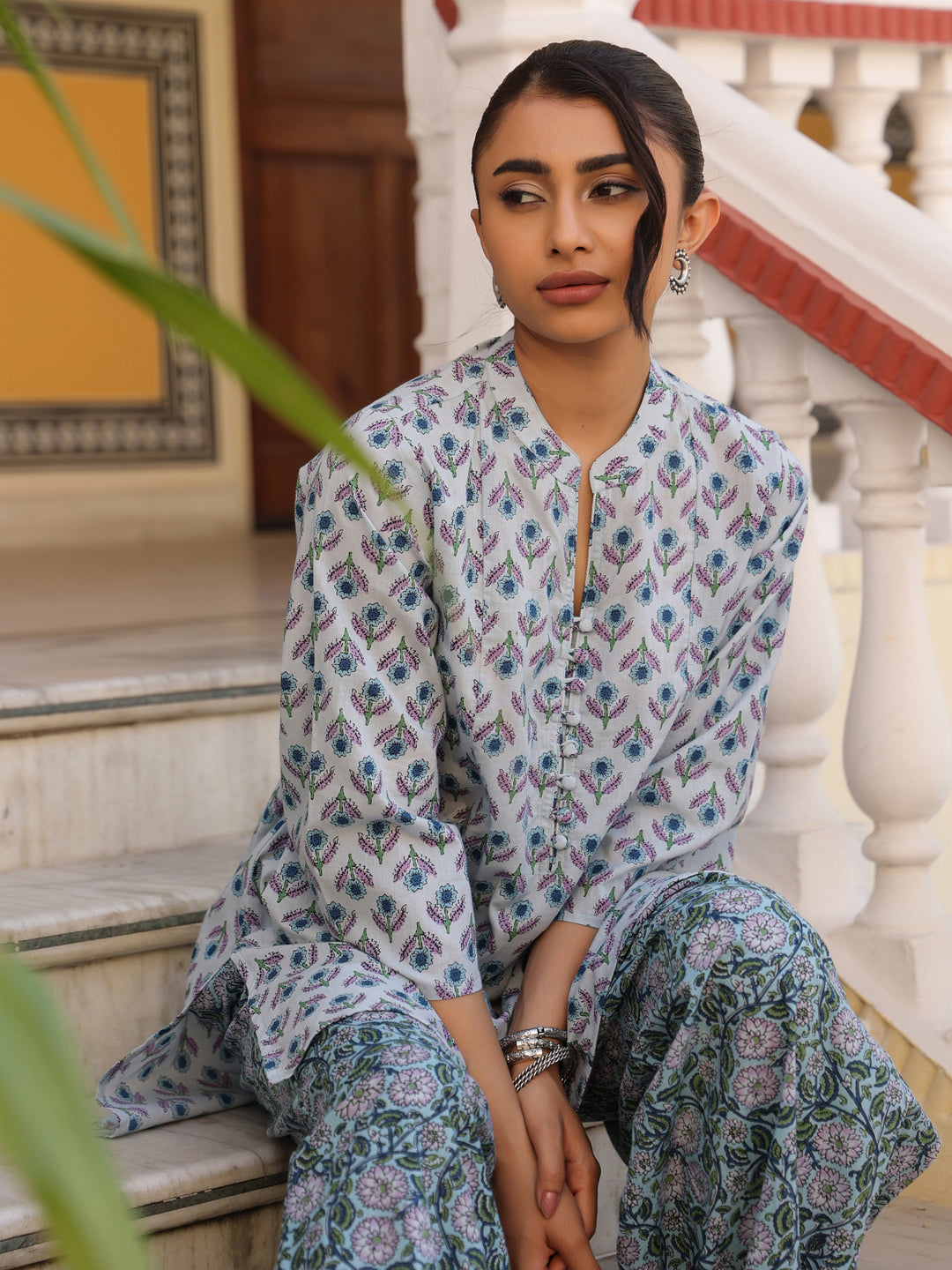 Women's Cotton Printed Co ord Set