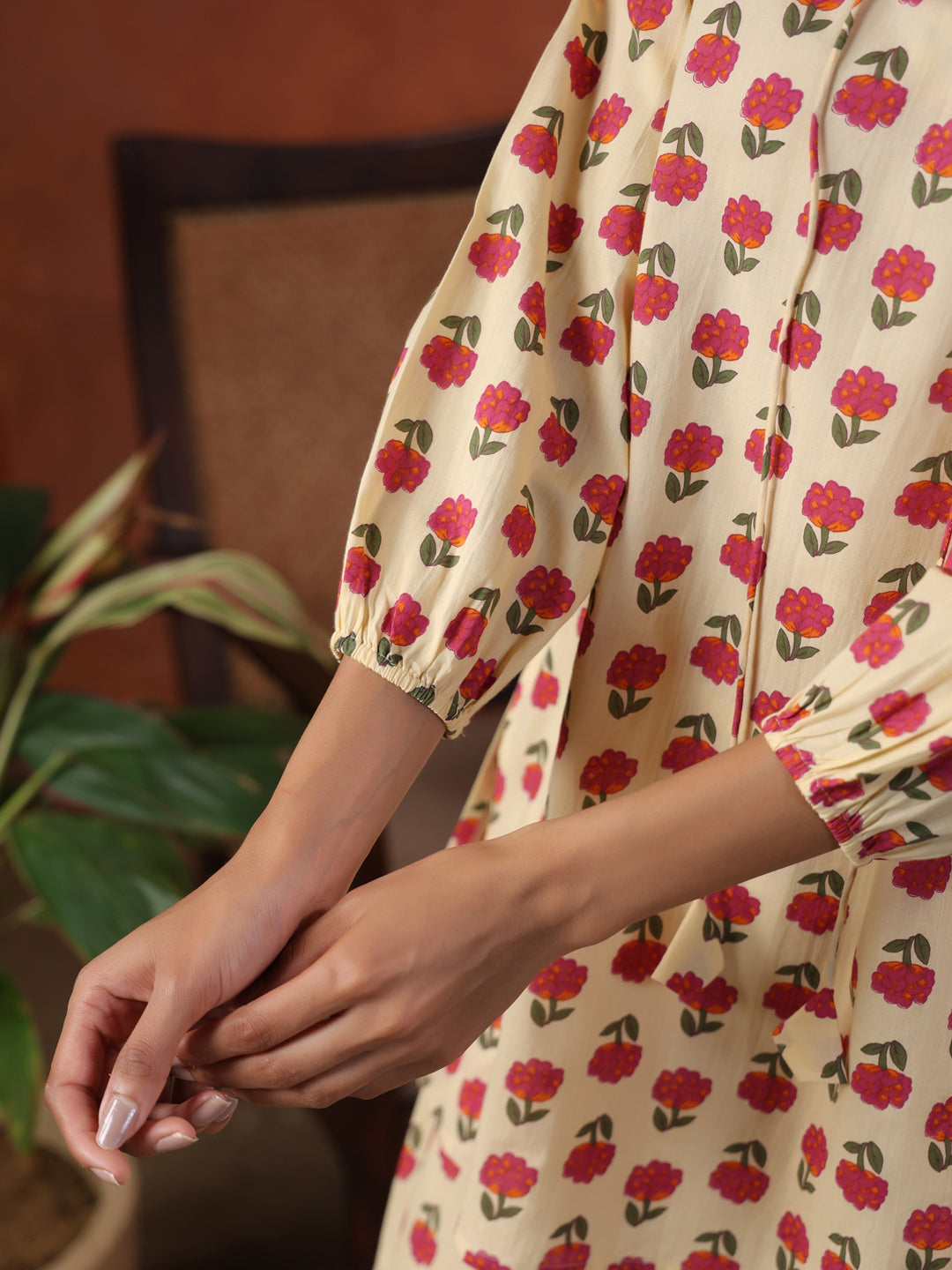 Women's Cotton Printed Co ord Set