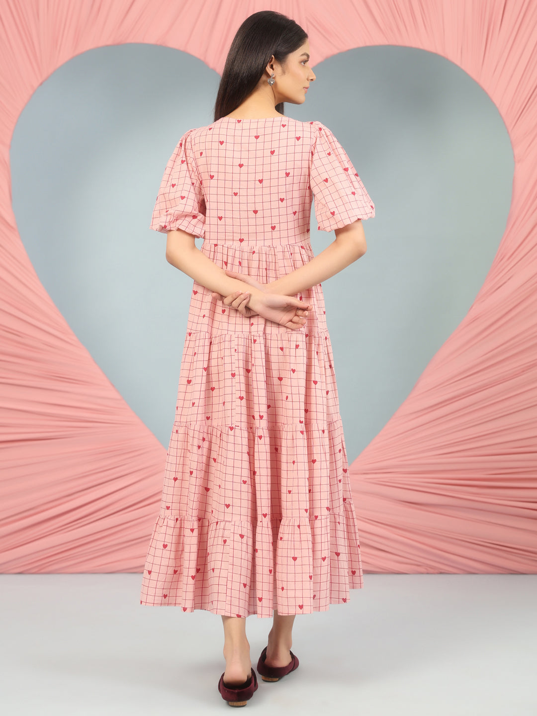 Women's Printed Tier Dress