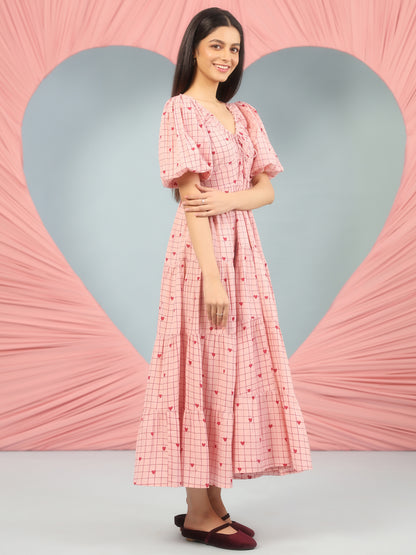 Women's Printed Tier Dress