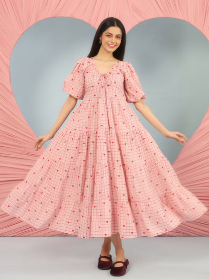 Women's Printed Tier Dress