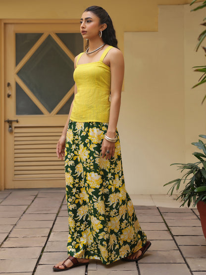 Women's Skirt With Sleeveless Top