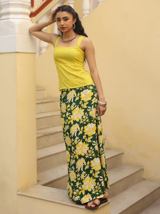 Women's Skirt With Sleeveless Top