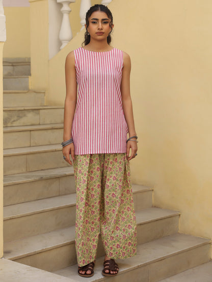 Women's Printed Farshi Suit Set