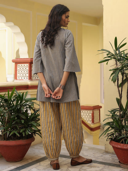 Women's Cotton Kurta and Dhoti