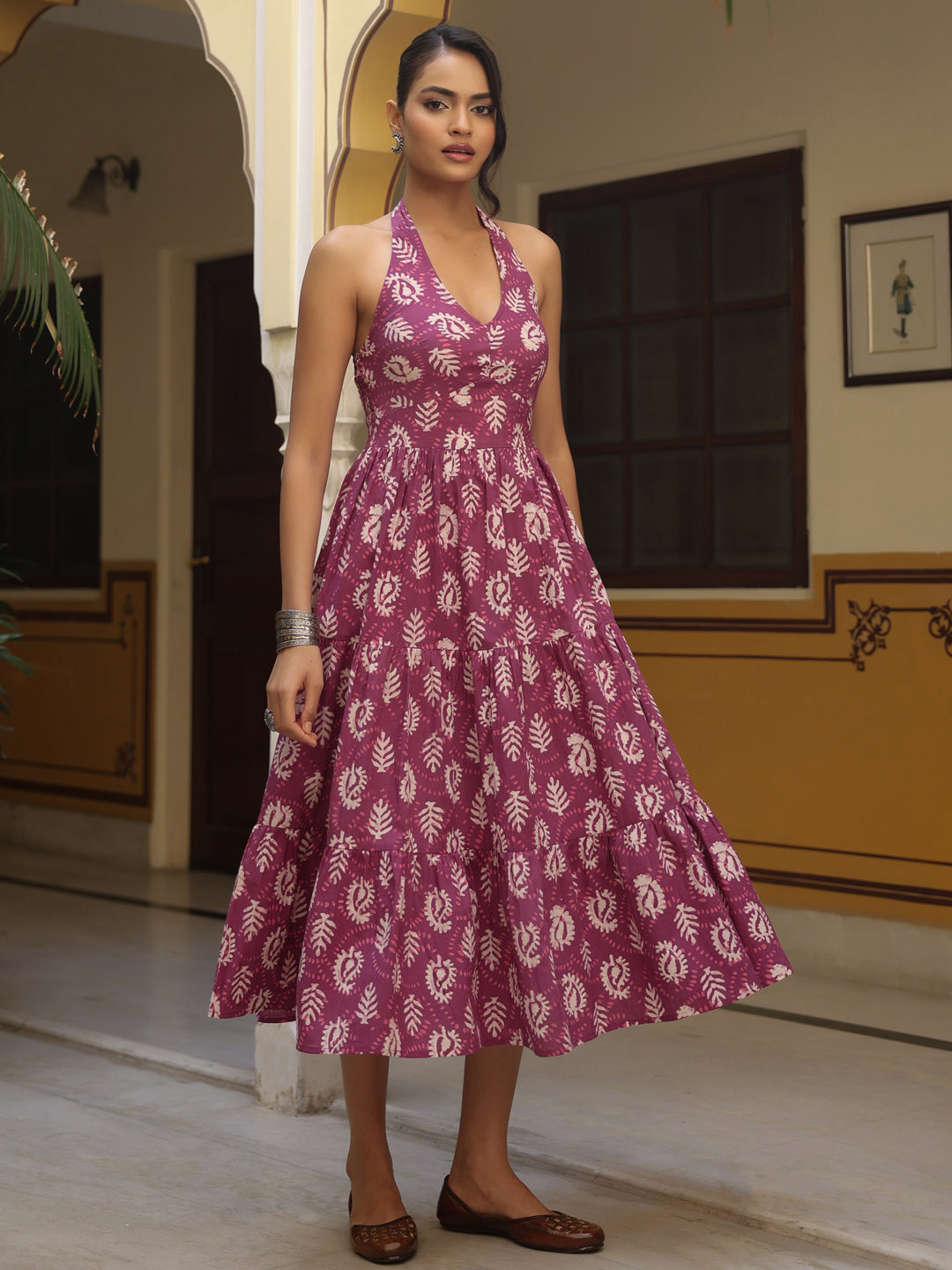 halter neck satin dress Alicia Satin Halter Mini Dress main image 1