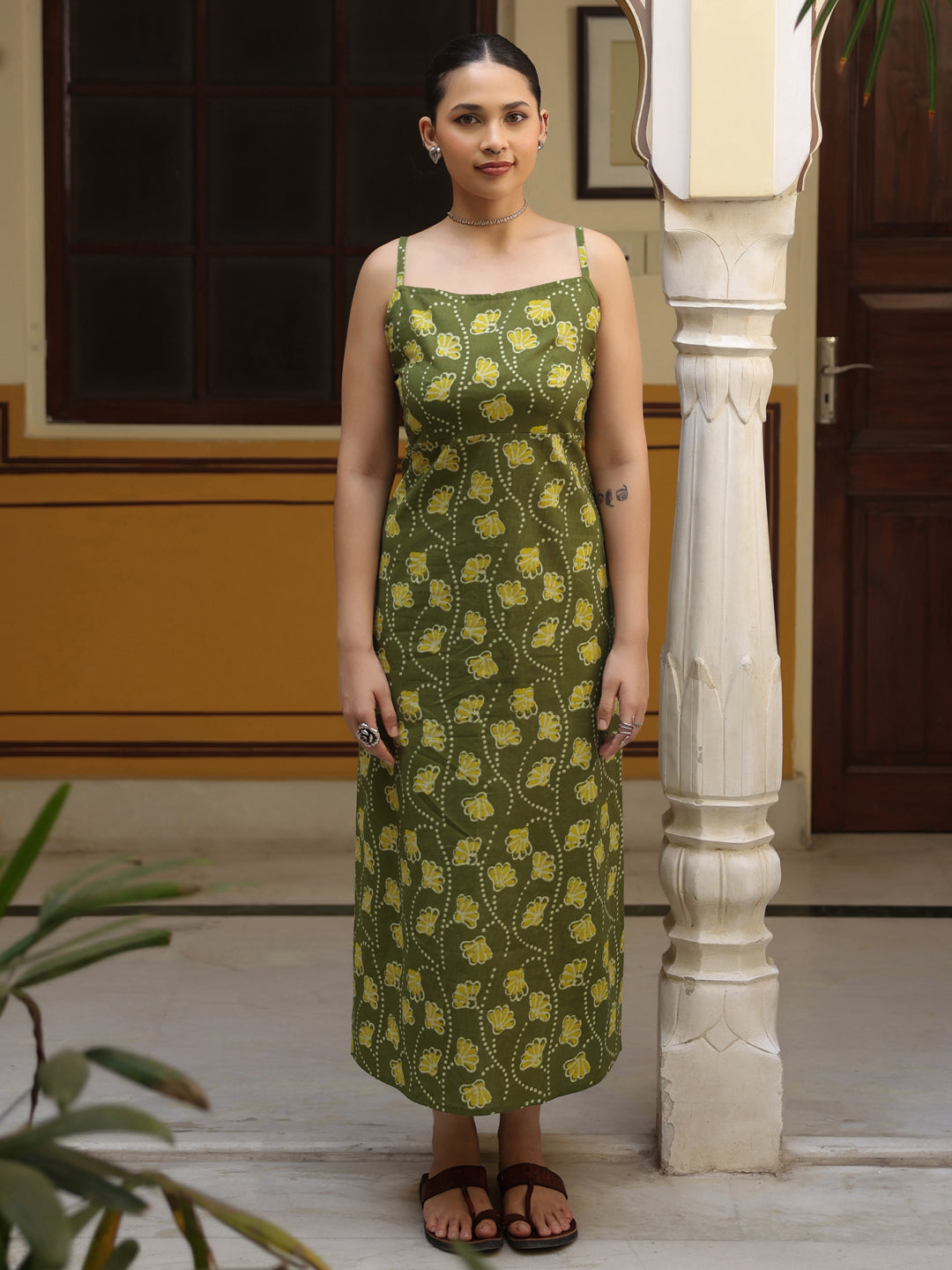 Buy Women's Cotton Straight Fit dress Online in India
