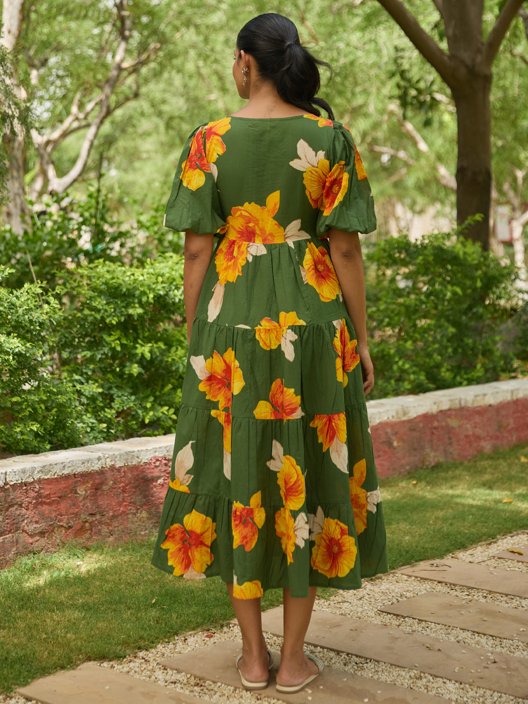 Women's Printed Tier Dress