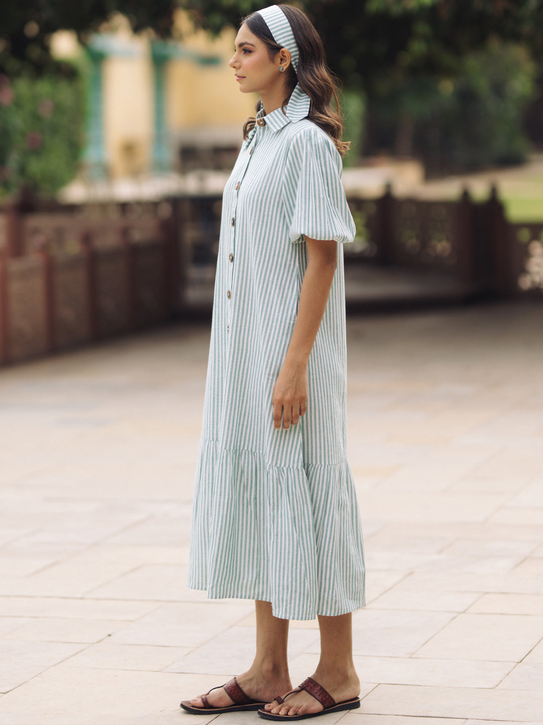 cotton dress for women india Buy Bunai Women's Pure White Cotton Maxi Dress Online- Bunai