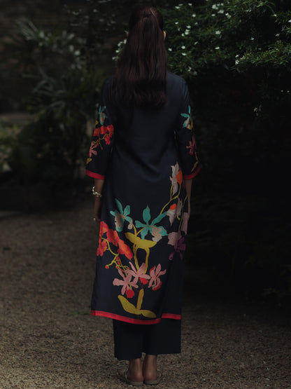 Women's Floral Kurta Set