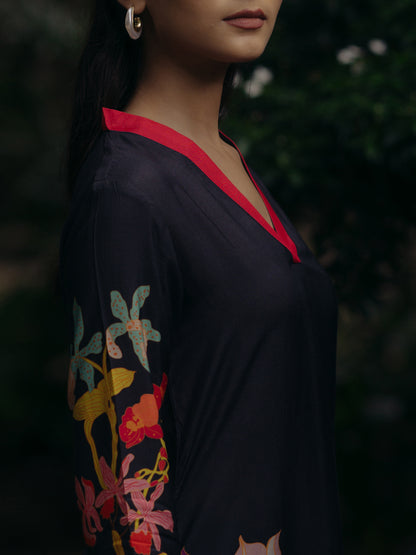 Women's Floral Kurta Set