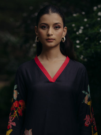 Women's Floral Kurta Set