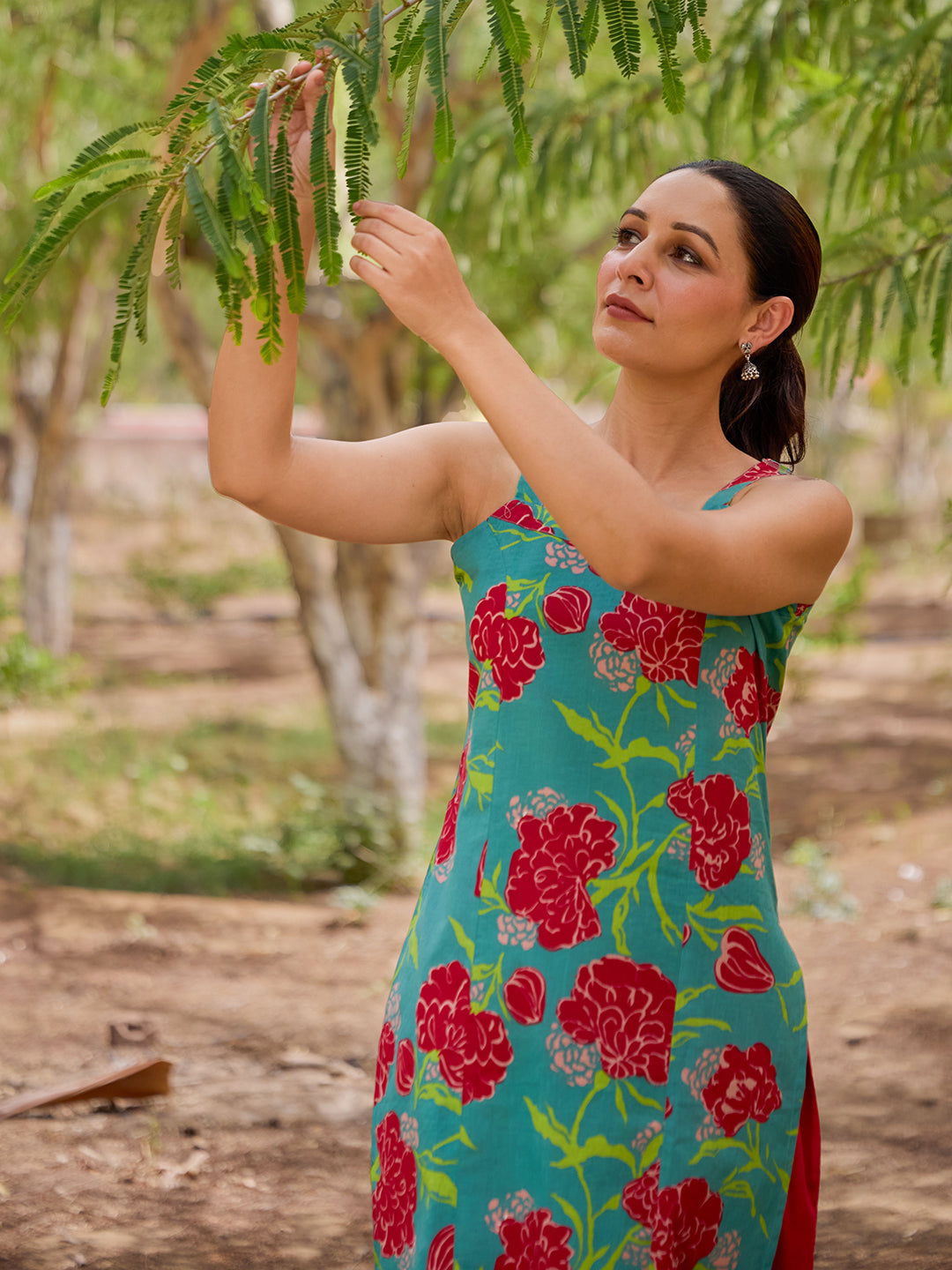 Women's Cotton Straight Kurta Set