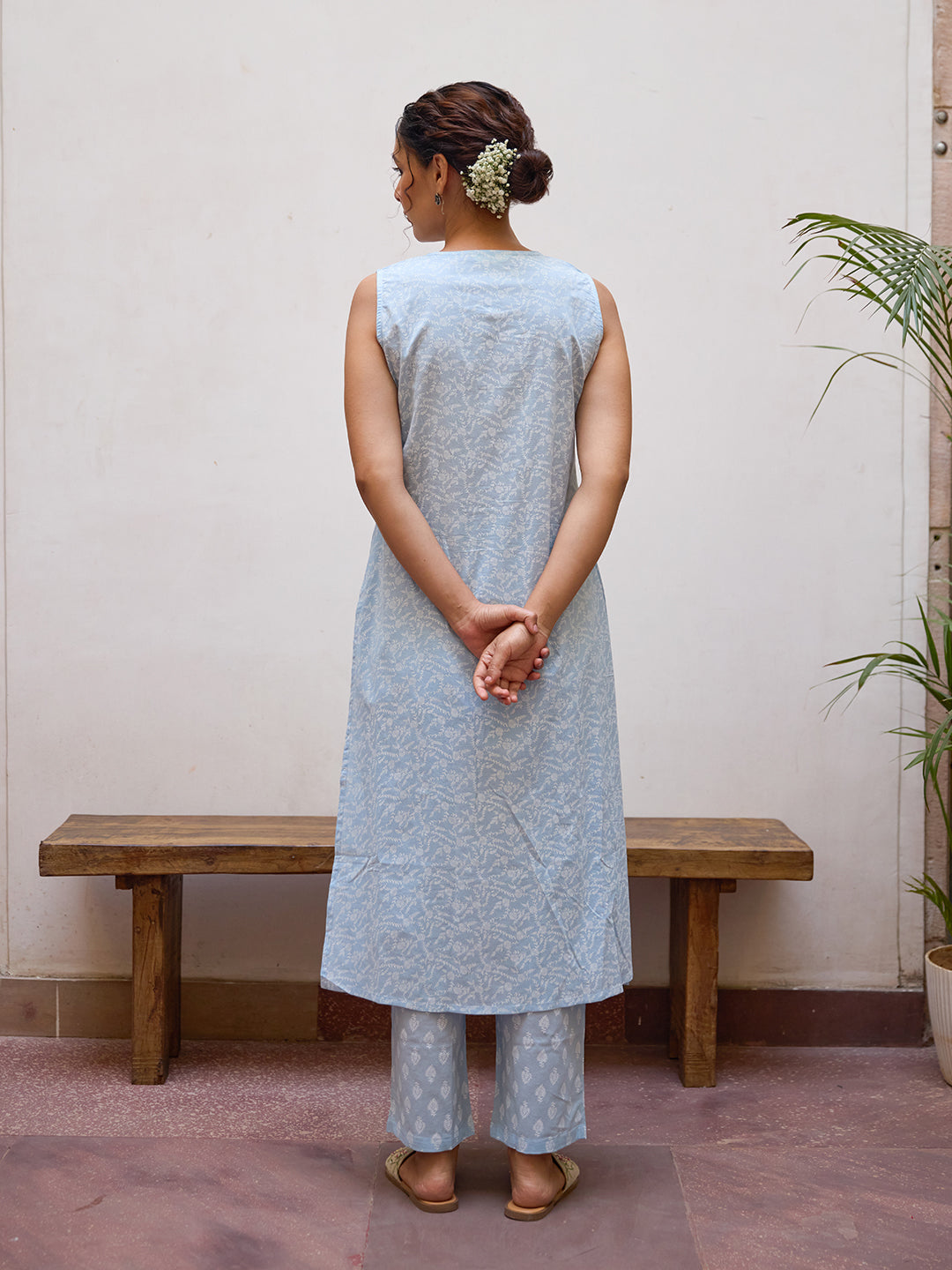 Women's Cotton Straight Kurta Set