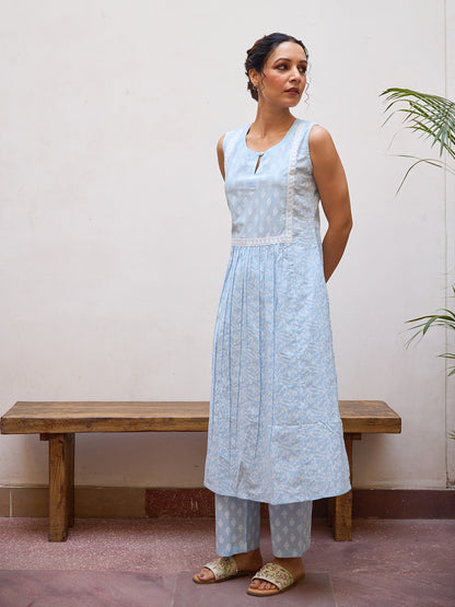 Women's Cotton Straight Kurta Set