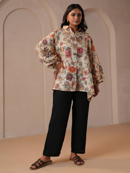 Women's Beige Maternity Tops