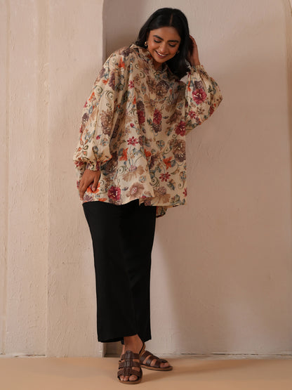 Women's Beige Maternity Tops