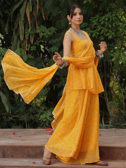 Women's Bandhni Skirt Set