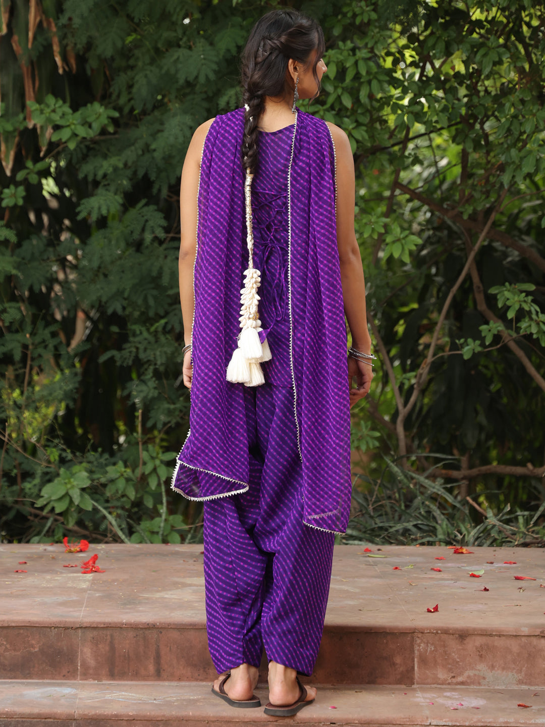 Women's Lehriya Farshi Set