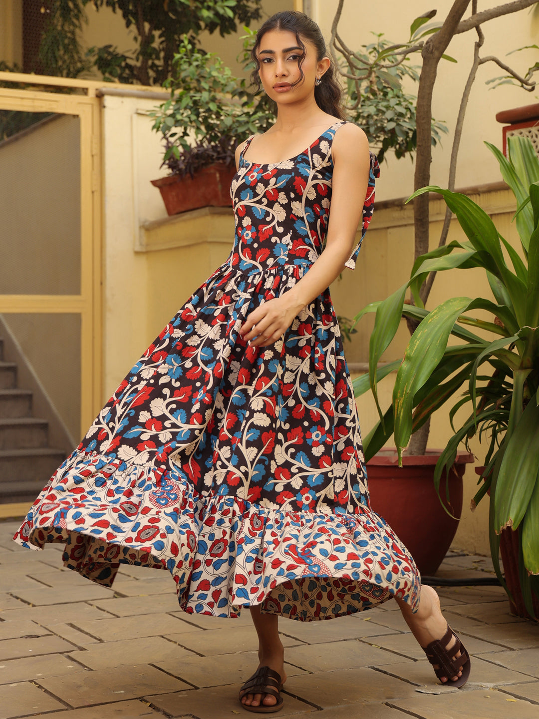 Buy Women's Corset Back Fit and Flare Dress Online in India | Anayna Buy Women's Corset Back Fit and Flare Dress Online in India | Anayna