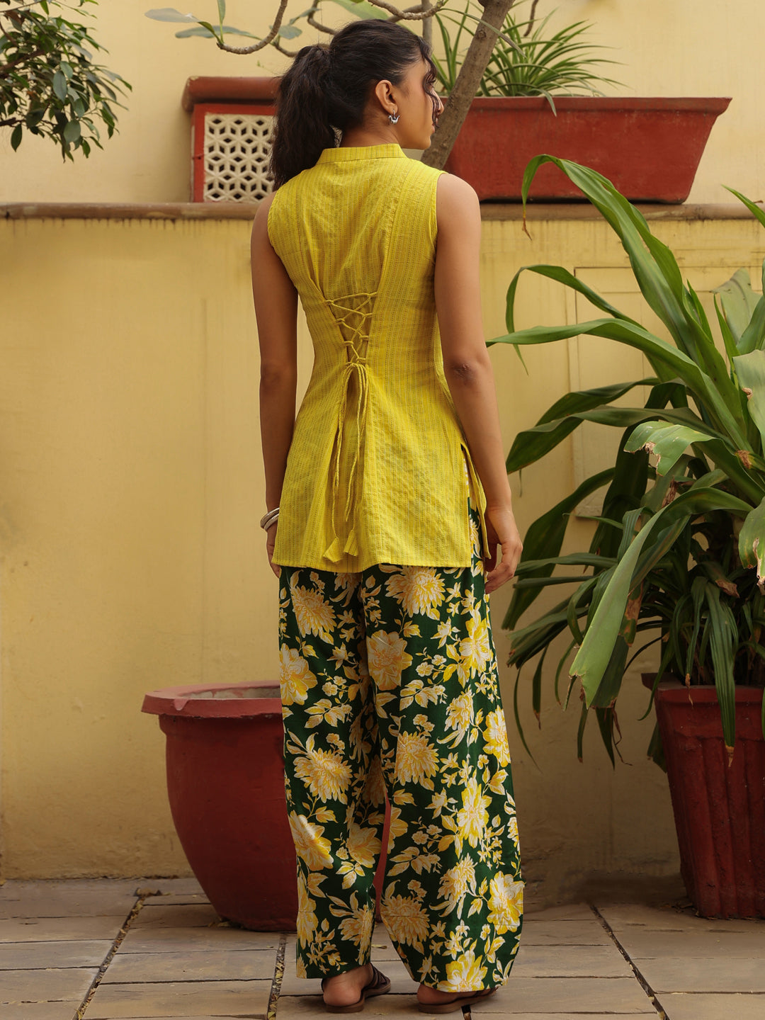Women's Printed Cotton Farshi Kurta Set