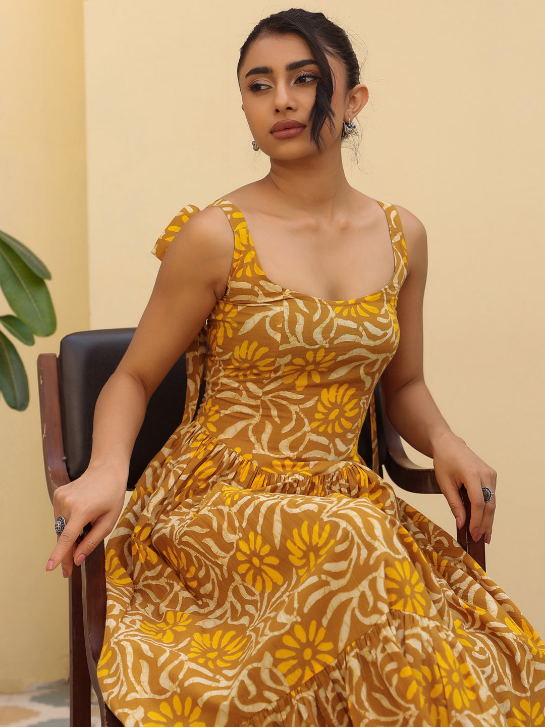 Buy Women's Fit and Flare Corset Dress Online in India