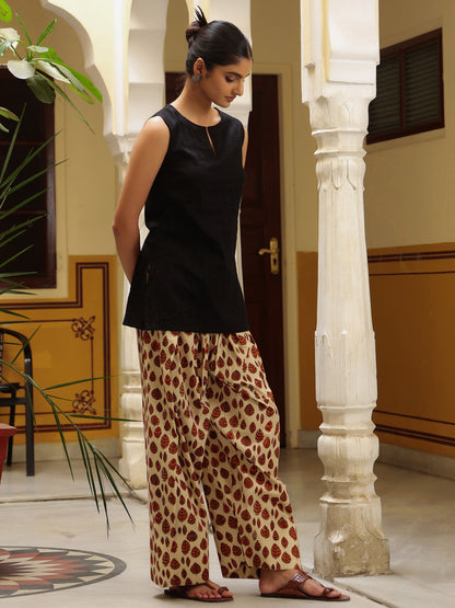 Women's Printed Farshi Kurta Set