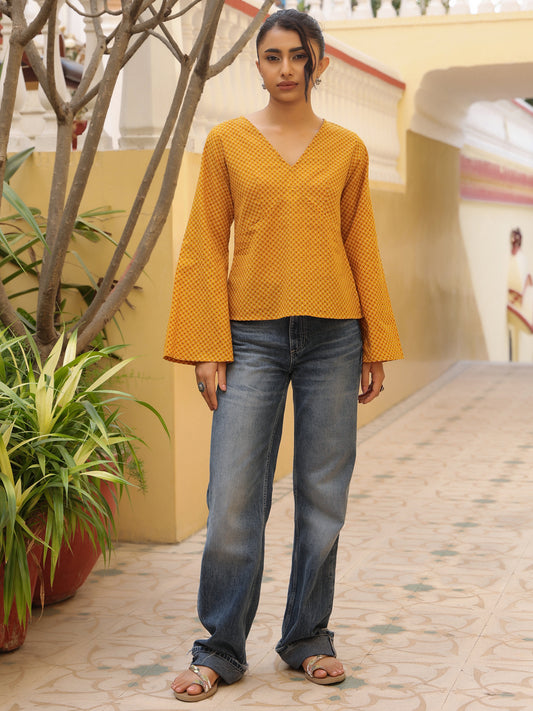 Women's Cotton Printed Top