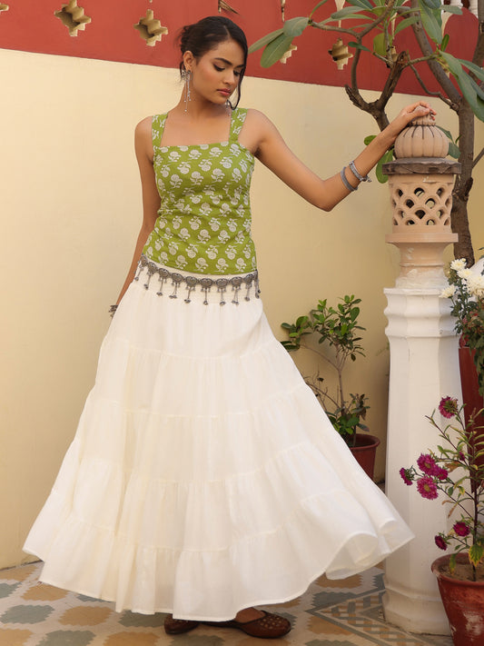 Women's Cotton Sleevless Top