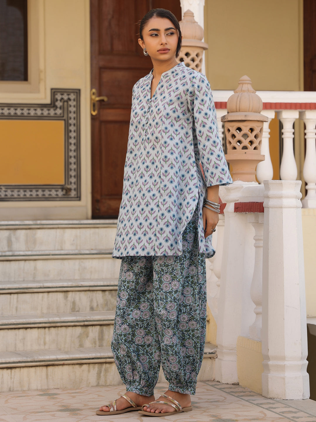 Women's Cotton Printed Co ord Set