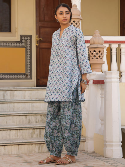 Women's Cotton Printed Co ord Set