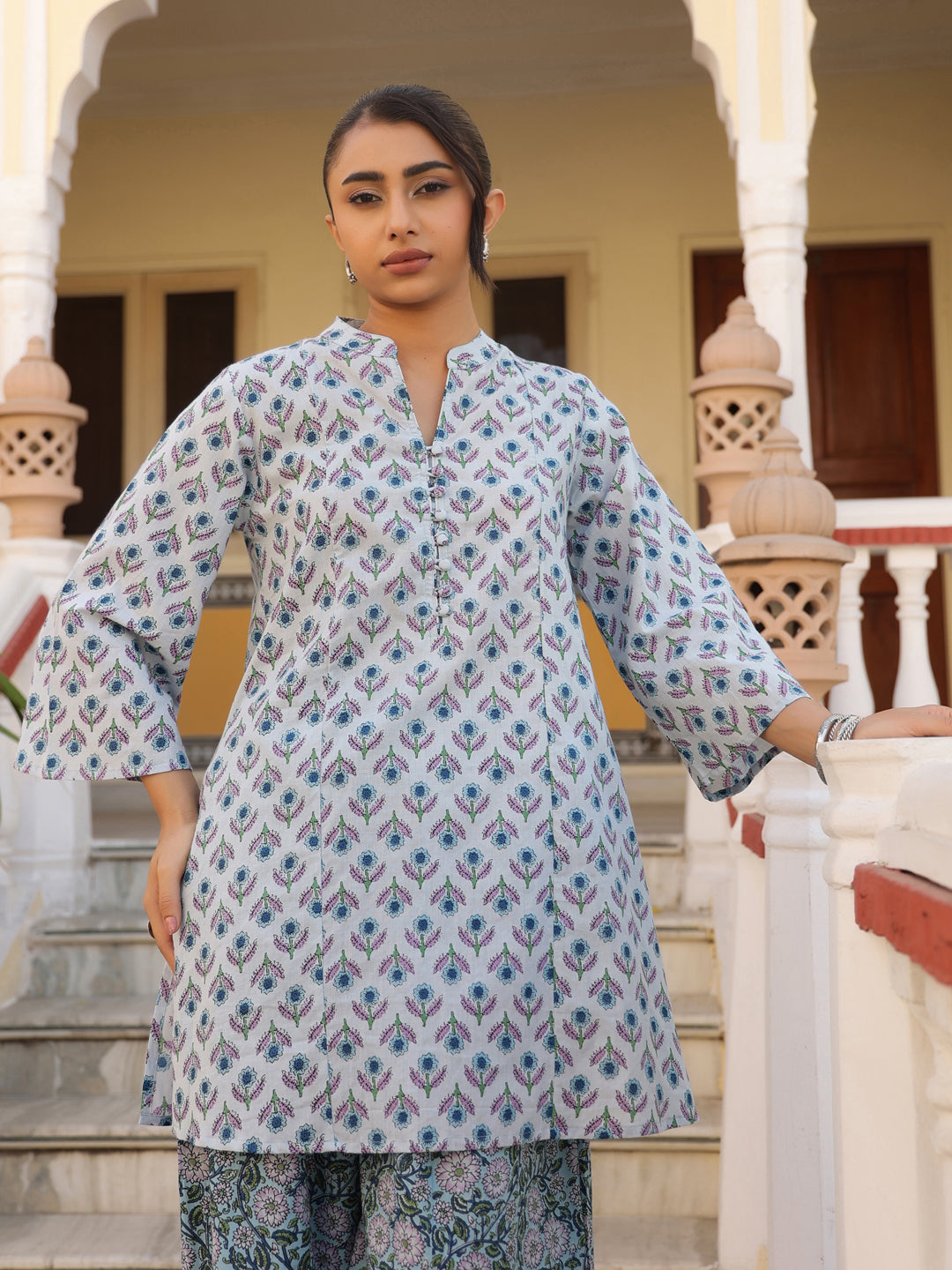 Women's Cotton Printed Co ord Set