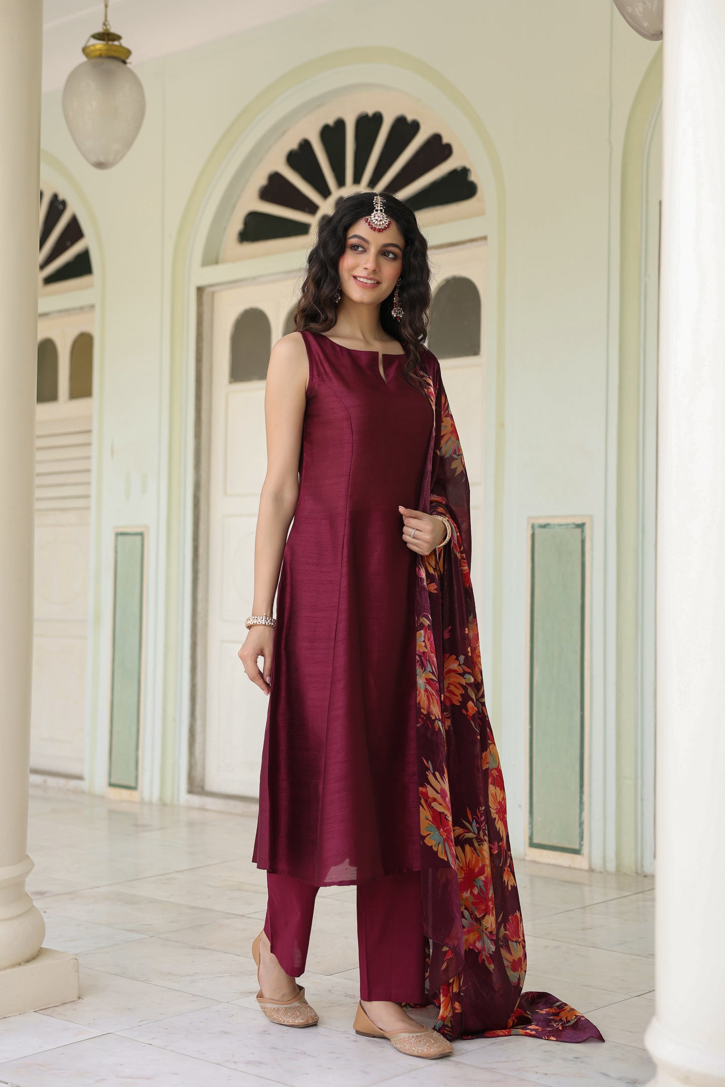 Women's Solid Kurta Set