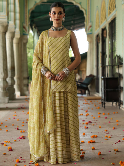 Women's Leheriya Skirt Set