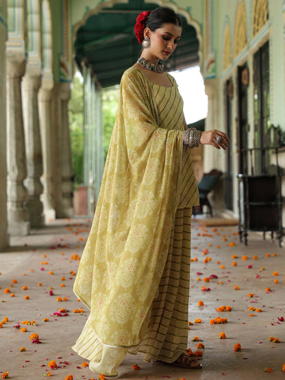 Women's Leheriya Skirt Set