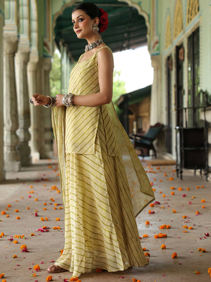 Women's Leheriya Skirt Set