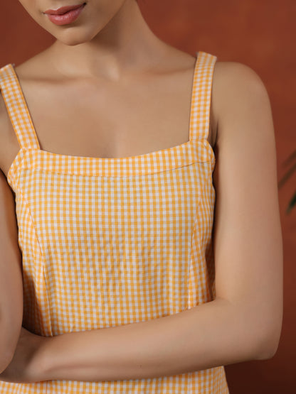 Women's Cotton Self Design Straight Kurta Set