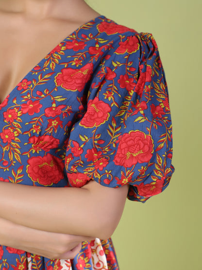 Women's Cotton Fit and flare dress