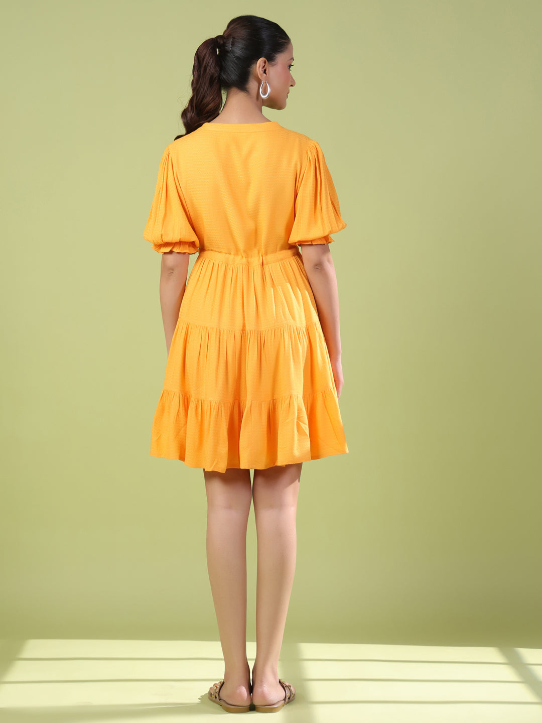 Women's Short Tiered Dress