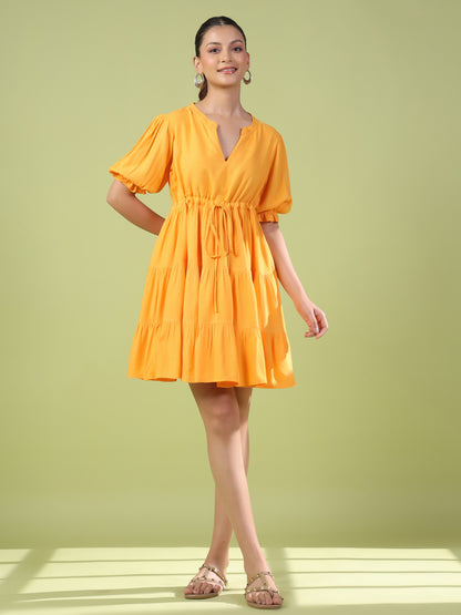 Women's Short Tiered Dress