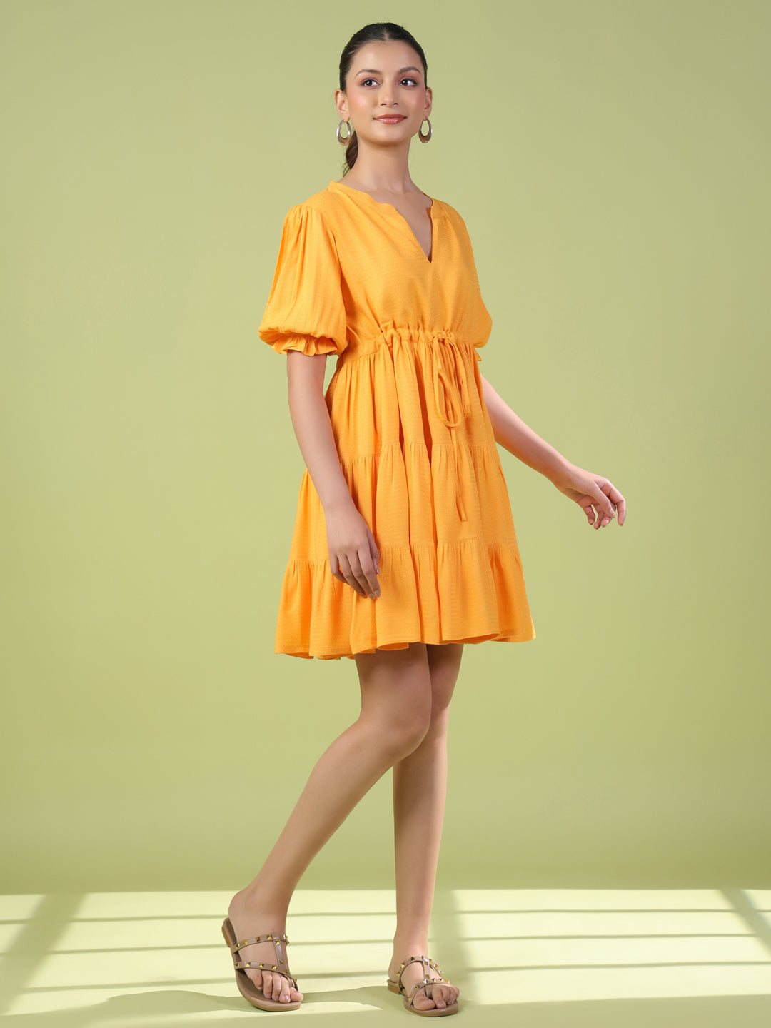 Women's Short Tiered Dress