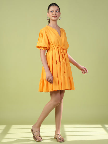 Women's Short Tiered Dress