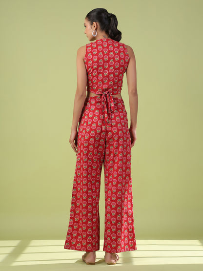 Women's Cotton Printed Co-ord Set