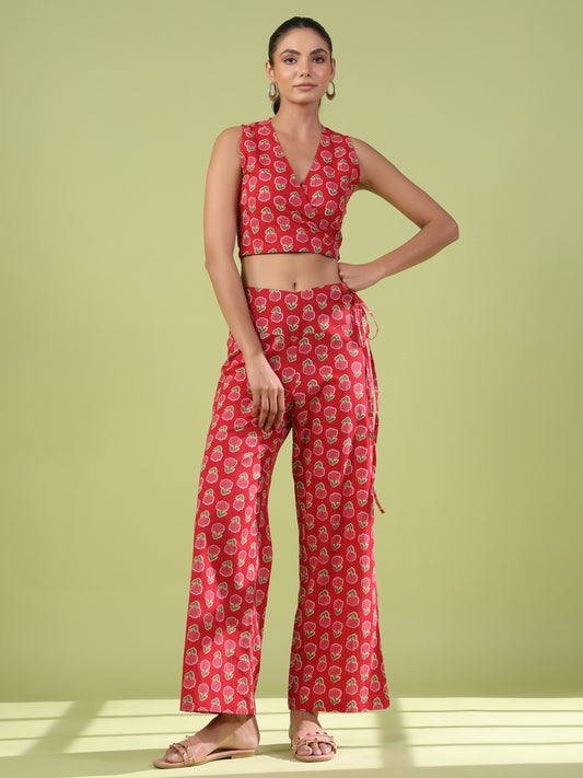 Women's Cotton Printed Co-ord Set