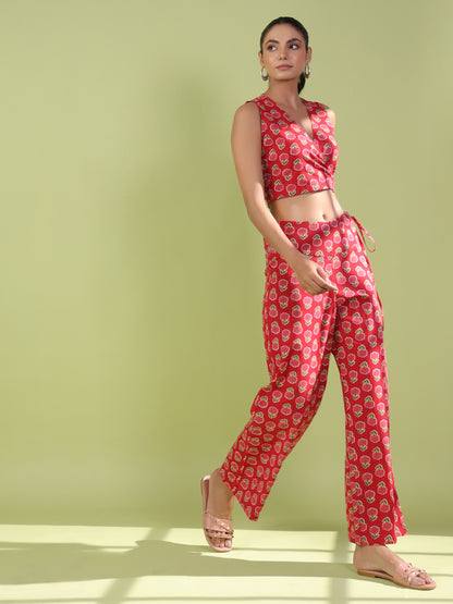 Women's Cotton Printed Co-ord Set