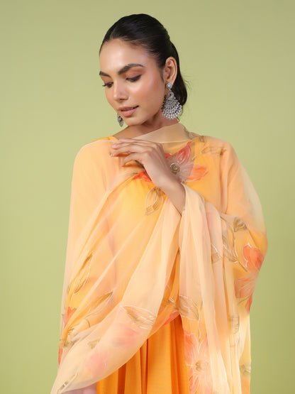 Women's Kurta Set With Printed Dupatta